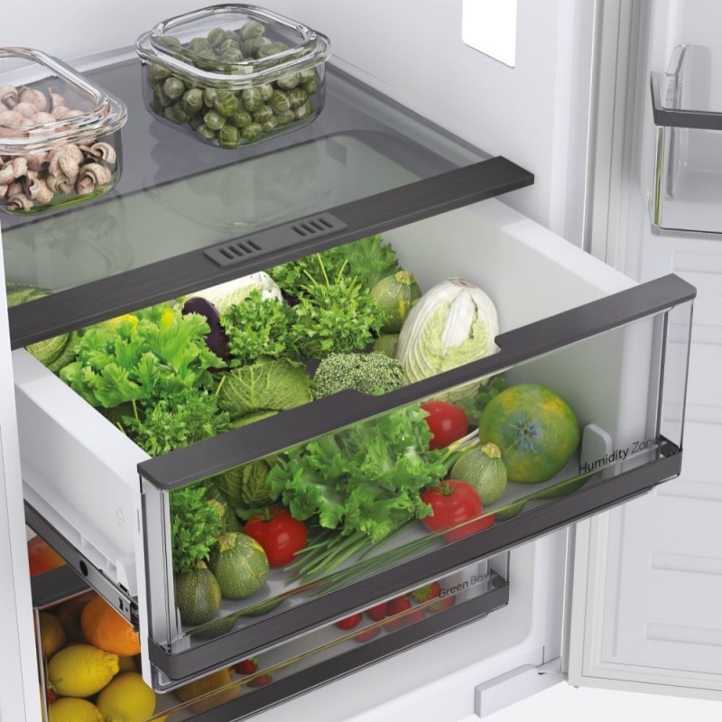 Haier 1D 55 Series 6 HLE 172 Kühlschrank Integriert 316 l F Weiß