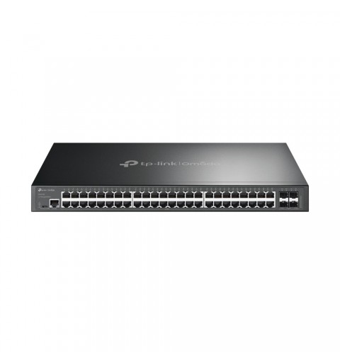 TP-Link Omada SG3452X switch di rete Gestito L2+ Gigabit Ethernet (10 100 1000) 1U Nero