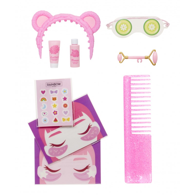 Rainbow High Junior High PJ Party Fashion Doll- Bella (Pink)