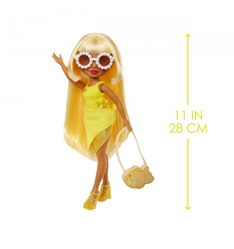 Rainbow High Swim & Style Fashion Doll- Sunny (Yellow)