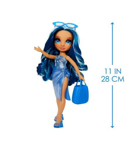 Rainbow High Swim & Style Fashion Doll- Skyler (Blue)