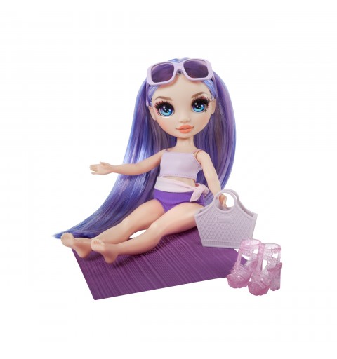 Rainbow High Swim & Style Fashion Doll- Violet (Purple)