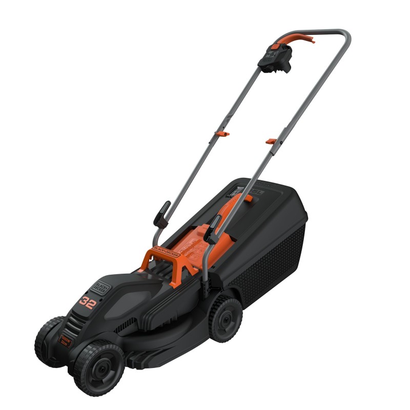 Black & Decker BEMW351-QS Rasenmäher Rasenmäher mit Radantrieb Schwarz, Orange