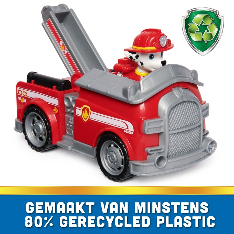 PAW Patrol , Camion dei Pompieri di Marshall, Veicolo e Personaggio Marshall, Giochi Bambini, 3+ anni