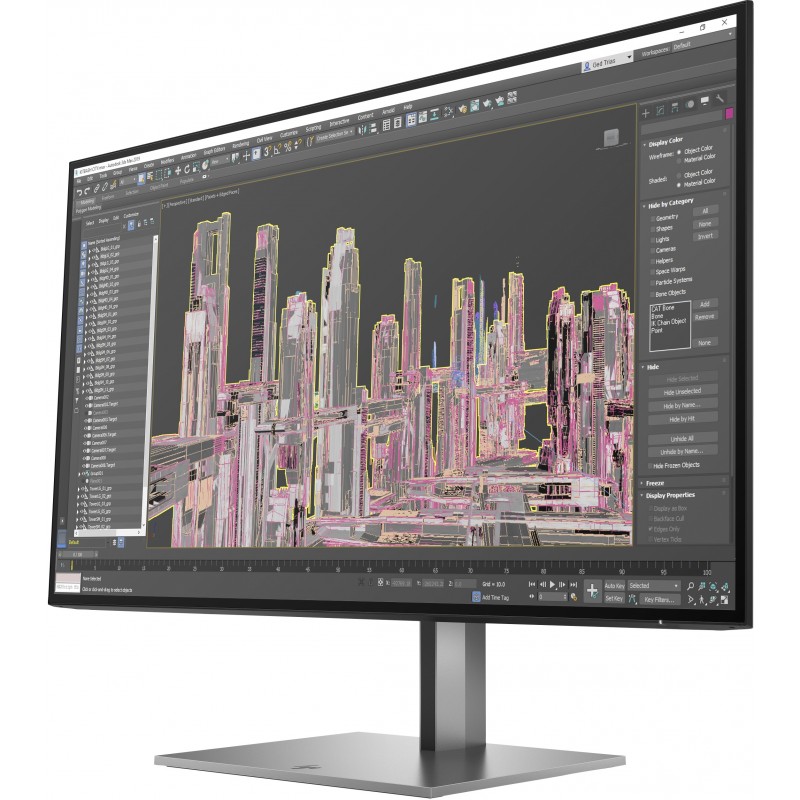 HP Z27u G3 pantalla para PC 68,6 cm (27") 2560 x 1440 Pixeles 2K Ultra HD LED Negro