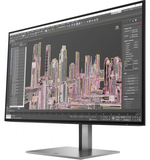 HP Z27u G3 pantalla para PC 68,6 cm (27") 2560 x 1440 Pixeles 2K Ultra HD LED Negro