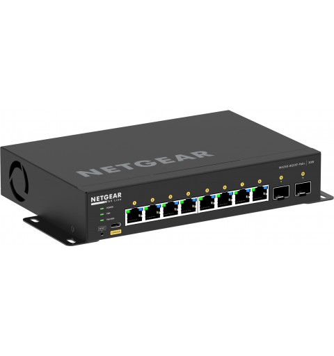NETGEAR GSM4210PX-100EUS Netzwerk-Switch Managed L2 L3 Gigabit Ethernet (10 100 1000) Power over Ethernet (PoE) Schwarz