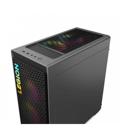 Lenovo Legion T5 Intel® Core™ i7 i7-14700KF 32 GB DDR5-SDRAM 1 TB SSD NVIDIA GeForce RTX 4060 Ti Windows 11 Home Tower PC Grau