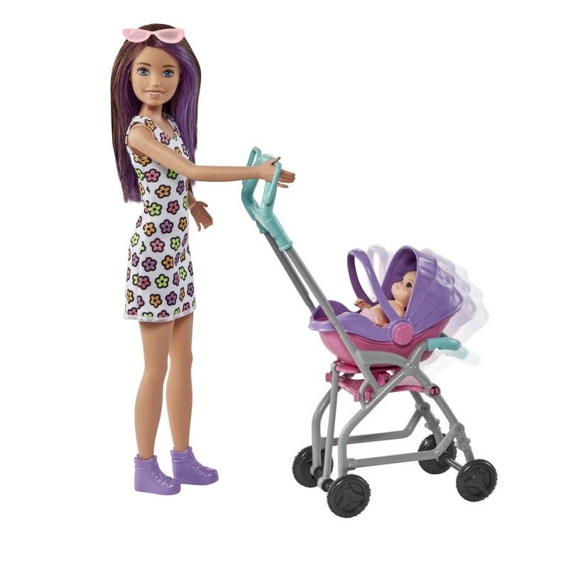 Barbie Skipper Babysitters Inc. – Coffret Skipper Baby-Sitter Poussette