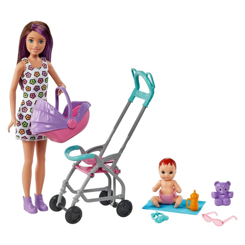 Barbie Skipper Babysitters Inc. – Coffret Skipper Baby-Sitter Poussette