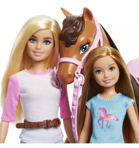 Barbie Dolls and Horse