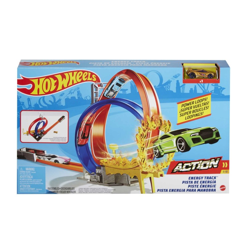 Hot Wheels Action – Piste Énergie – Coffret Circuit