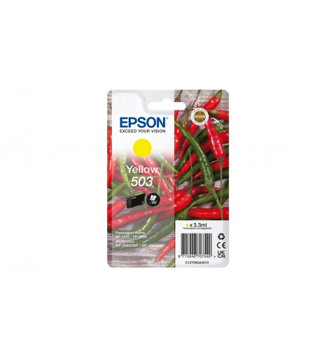 Epson 503 Druckerpatrone 1 Stück(e) Original Standardertrag Gelb