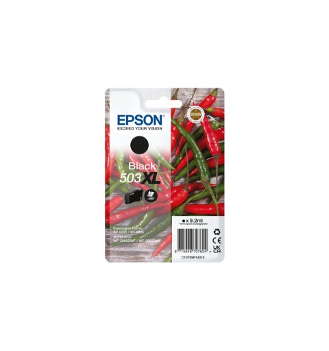 Epson 503XL cartouche d'encre 1 pièce(s) Compatible Rendement élevé (XL) Noir