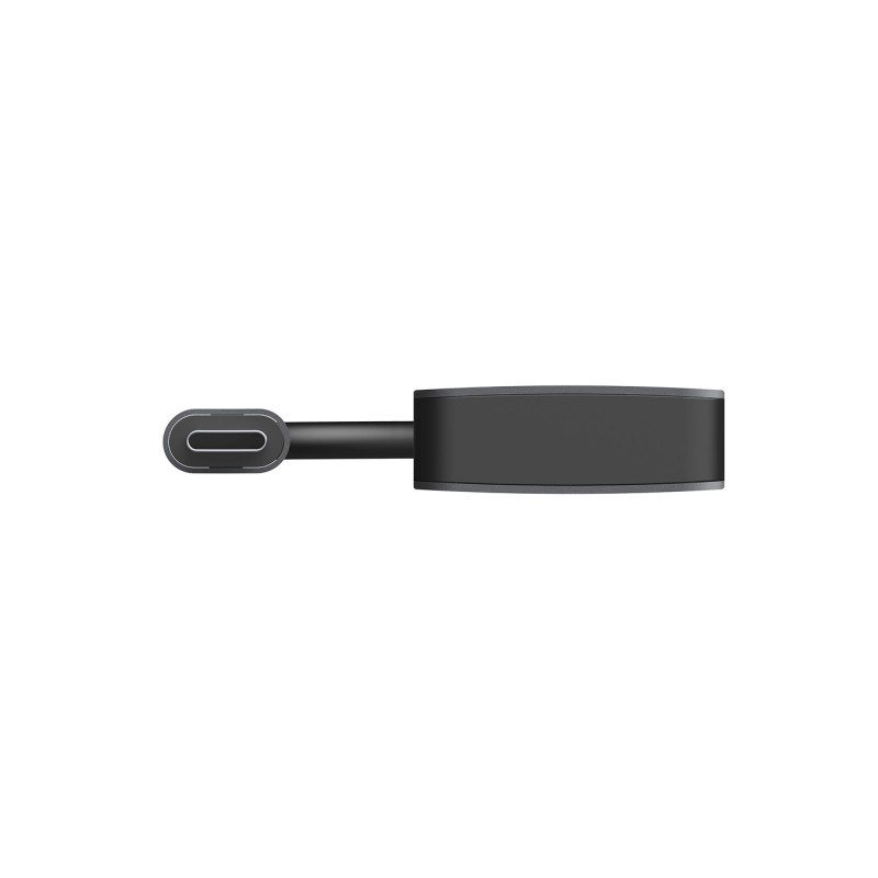 Sitecom CN-5009 hub & concentrateur USB 3.2 Gen 1 (3.1 Gen 1) Type-C 5000 Mbit s Noir, Gris