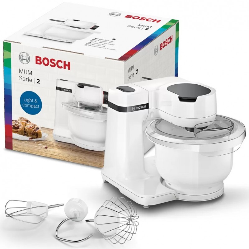 Bosch Serie 2 MUMS2AW00 robot de cocina 700 W 3,8 L Blanco