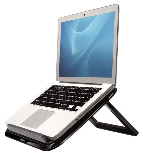 Fellowes 8212001 supporto per laptop Supporto per computer portatile Nero, Grigio 43,2 cm (17")