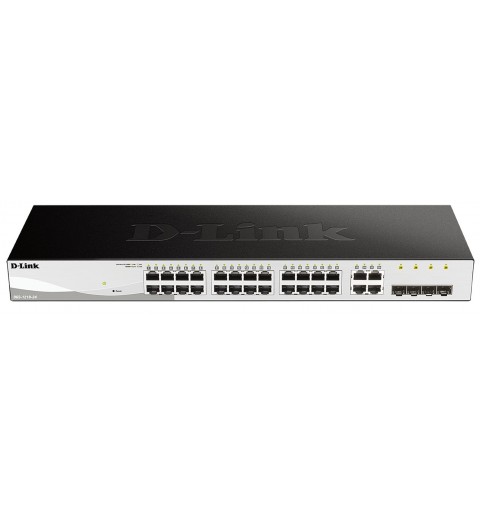 D-Link DGS-1210-24 Gestito L2 Gigabit Ethernet (10 100 1000) 1U Nero