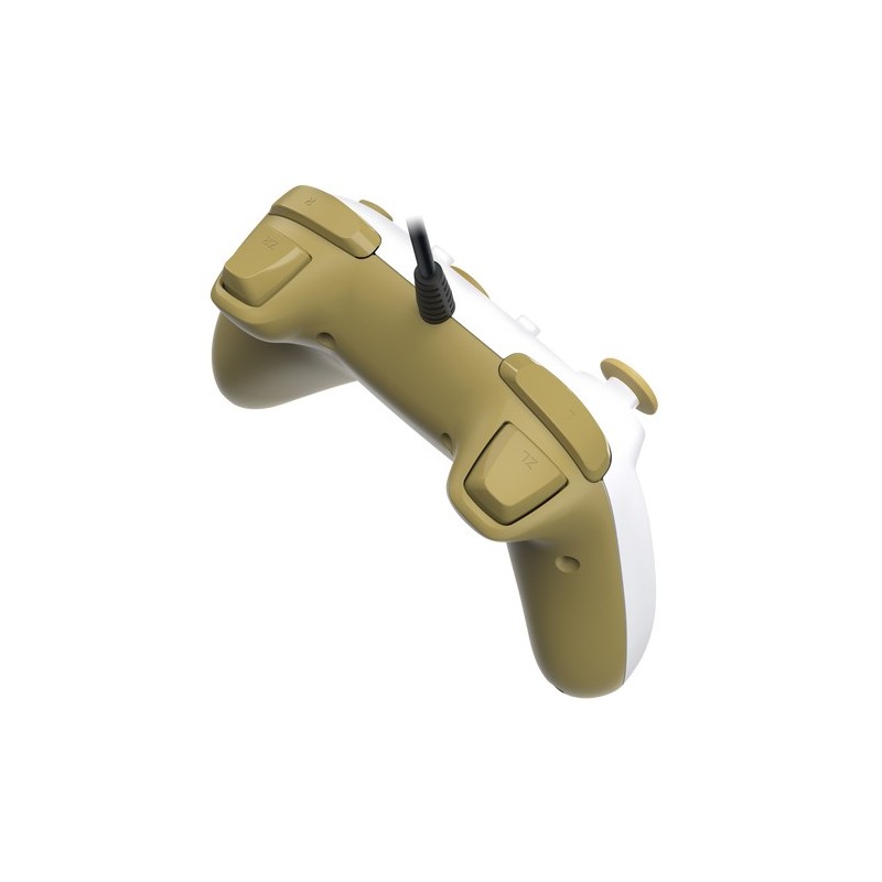 Hori HORIPAD Turbo Zelda Or, Blanc Manette de jeu Nintendo Switch