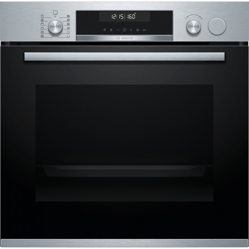 Bosch Serie 6 HRG5180S0 horno 71 L 3600 W A Negro, Acero inoxidable