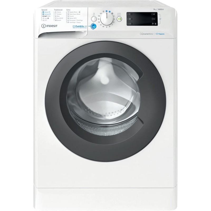 Indesit BWE 91496X WKV IT machine à laver Charge avant 9 kg 1351 tr min Blanc