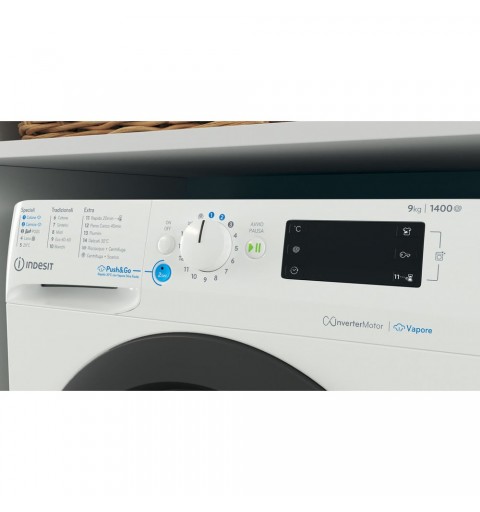 Indesit BWE 91496X WKV IT Waschmaschine Frontlader 9 kg 1351 RPM Weiß