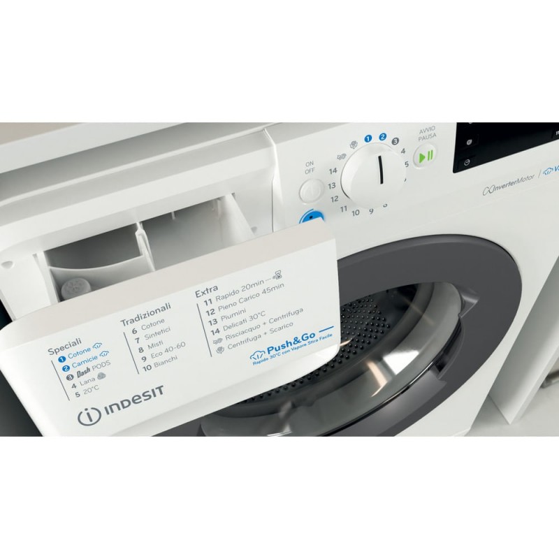 Indesit BWE 91496X WKV IT lavadora Carga frontal 9 kg 1351 RPM Blanco