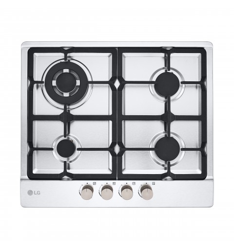 LG CBGZ2414S Stainless steel Built-in 59 cm Gas 4 zone(s)