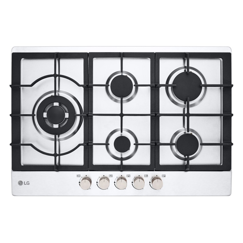 LG CBGZ3016S Stainless steel Built-in 75 cm Gas 5 zone(s)