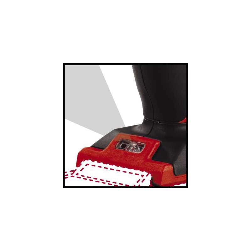 Einhell TC-CD 18 35 Li - Solo 550 tr min 970 g Noir, Rouge