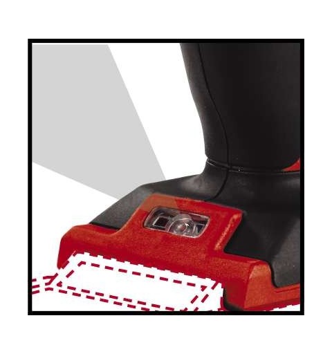 Einhell TC-CD 18 35 Li - Solo 550 Giri min 970 g Nero, Rosso