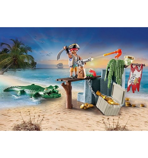 Playmobil Pirates Pirat mit Alligator
