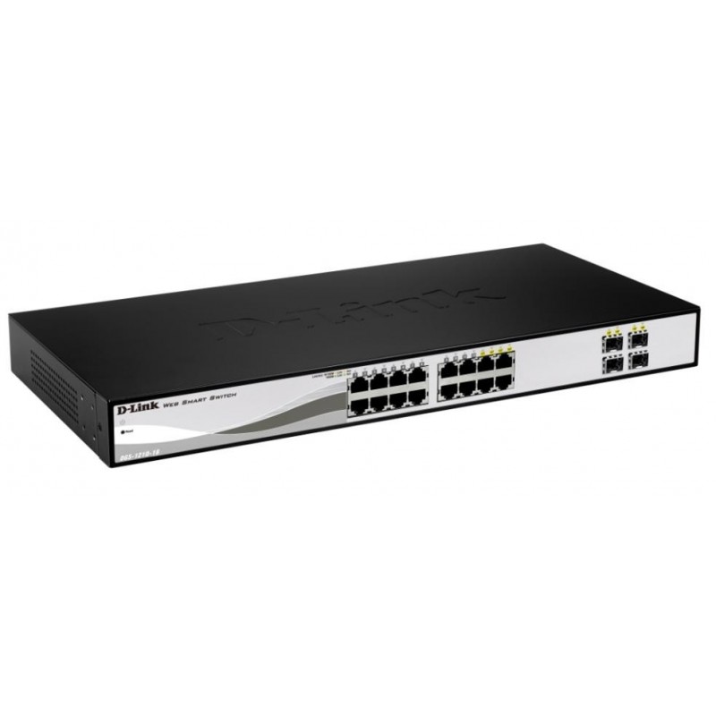 D-Link DGS-1210-16 Gestionado L2 Negro