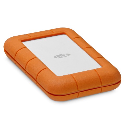 LaCie Rugged USB-C disco rigido esterno 5 TB Grigio, Giallo