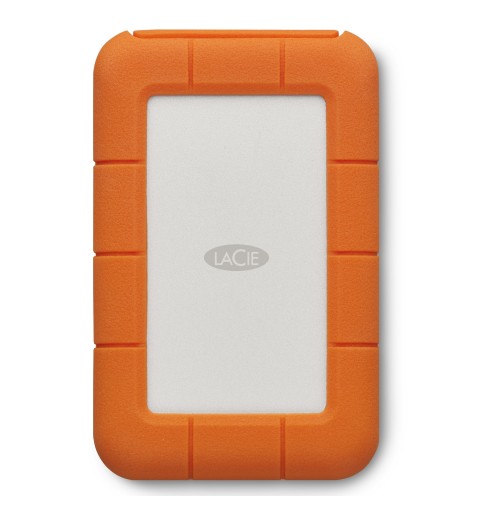 LaCie Rugged USB-C disco rigido esterno 5 TB Grigio, Giallo