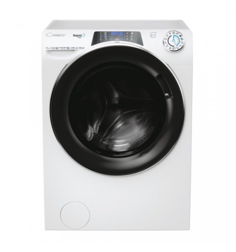 Candy RapidÓ PRO RP 4116BWMBC 1-S machine à laver Charge avant 11 kg 1400 tr min Blanc