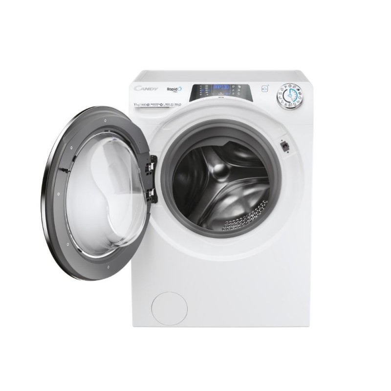Candy RapidÓ PRO RP 4116BWMBC 1-S machine à laver Charge avant 11 kg 1400 tr min Blanc