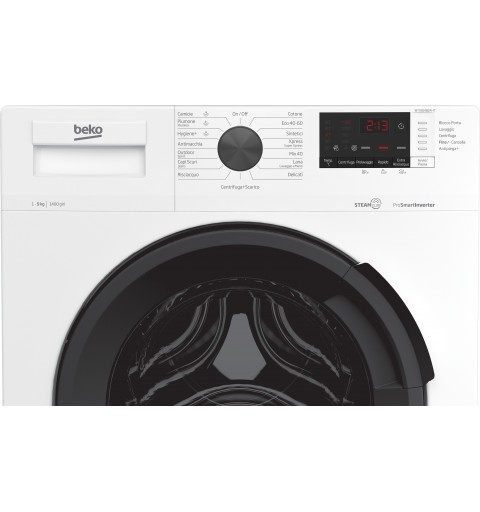 Beko WTX91482AI-IT machine à laver Charge avant 9 kg 1400 tr min Blanc