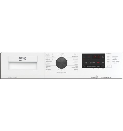 Beko WTX91482AI-IT lavatrice Caricamento frontale 9 kg 1400 Giri min Bianco