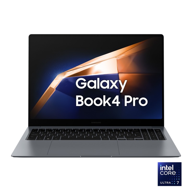 Samsung Galaxy Book4 Pro Laptop 40,6 cm (16") Touchscreen 3K Intel Core Ultra 7 155H 16 GB LPDDR5x-SDRAM 512 GB SSD Wi-Fi 6E
