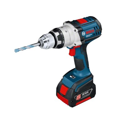 Bosch GSB 18-2-LI Professional 1800 Giri min Nero, Blu