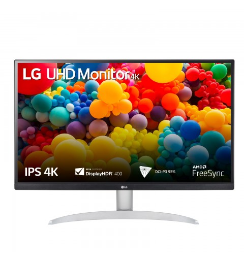 LG 27UP600P-W.AEU LED display 68,6 cm (27") 3840 x 2160 Pixel 4K Ultra HD Nero