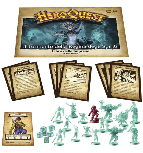 Hasbro Gaming Avalon Hill HeroQuest Juego de mesa Interpretación de roles