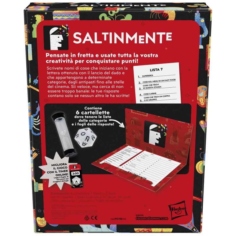 Hasbro Gaming Classic Scattergories Brettspiel Party