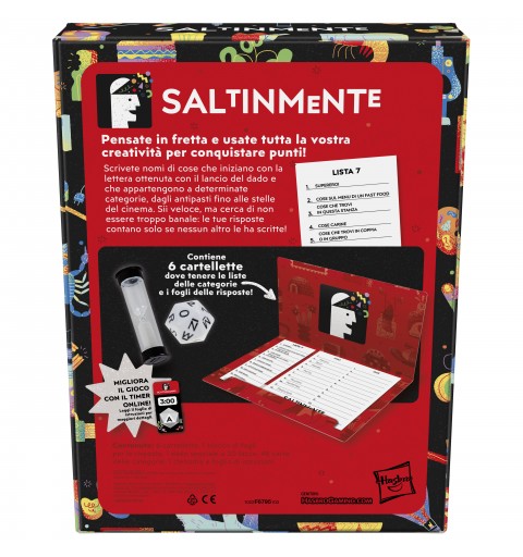 Hasbro Gaming Classic Scattergories Board game Party