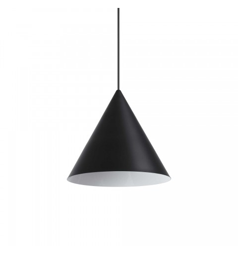 Ideal Lux A-LINE SP1 D30 NERO Mod. 232744 Lampada A Sospensione 1 Luce