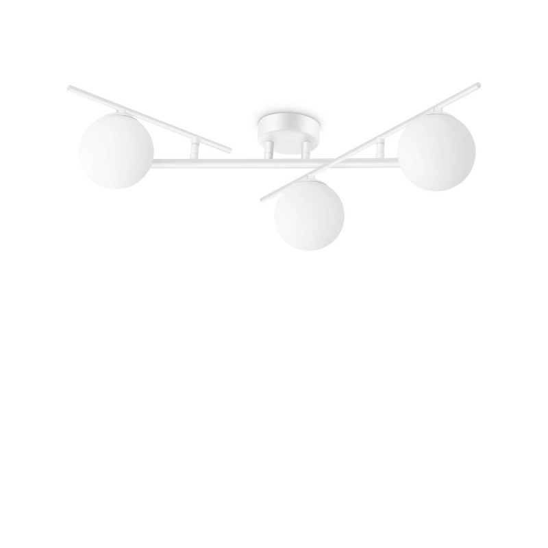 Ideal Lux ATLAS PL3 BIANCO Mod. 328201 Lampada Da Soffitto 3 Luci