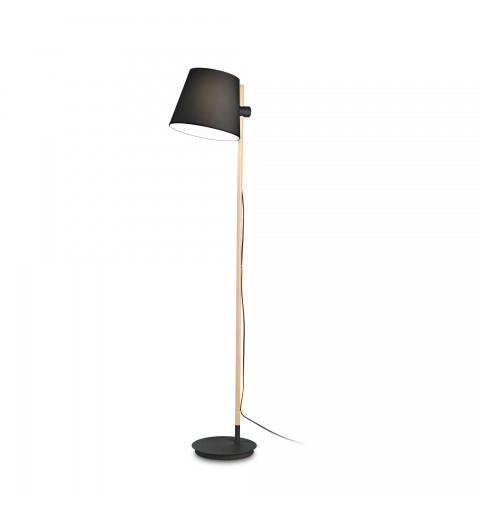 Ideal Lux AXEL PT1 NERO Mod. 282084 Lampada Da Terra 1 Luce