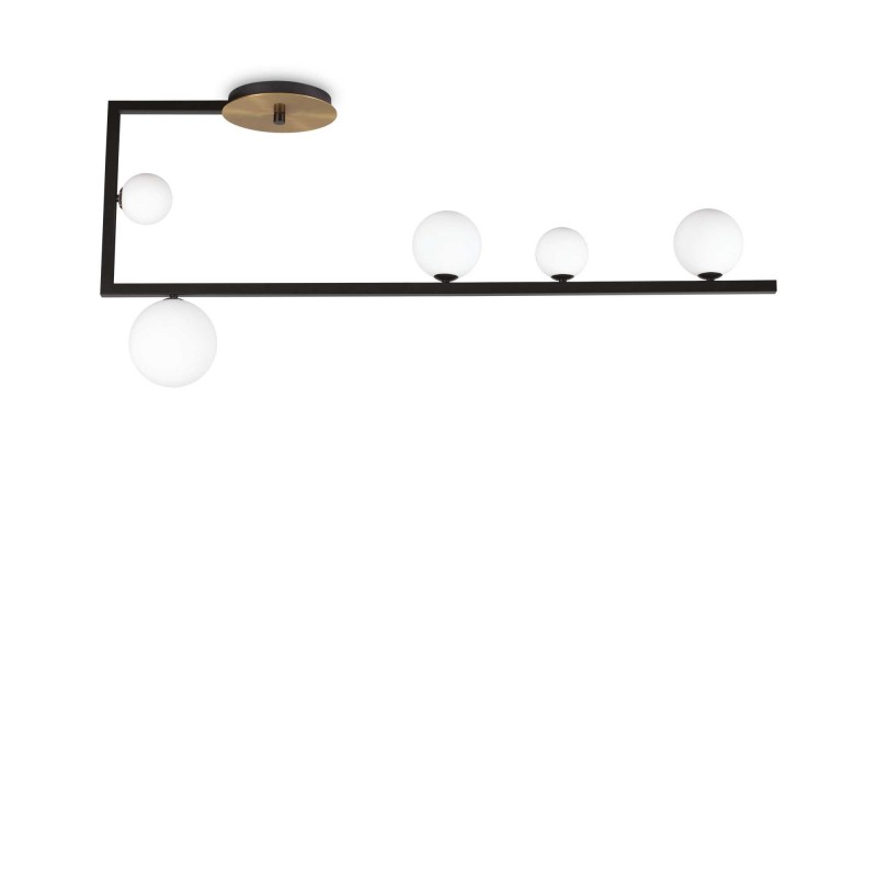 Ideal Lux BIRDS PL5 Mod. 273631 Lampada Da Soffitto 5 Luci