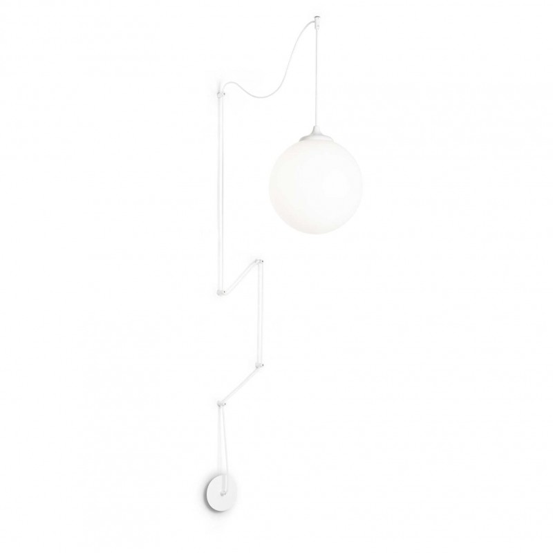 Ideal Lux BOA SP1 BIANCO Mod. 160863 Lampada A Sospensione 1 Luce